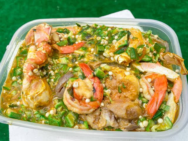 seafood okro soup